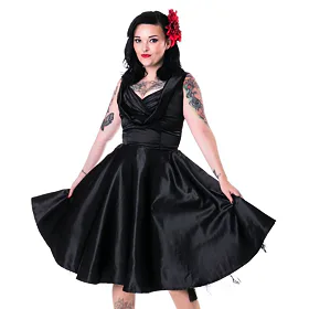 ROCKABELLA Lady Lauren Černá S